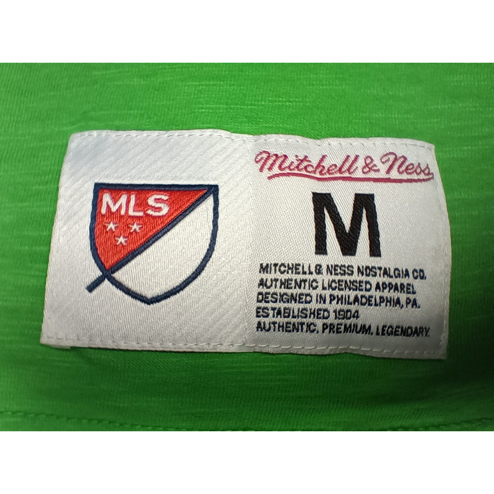 Mitchell & Ness Austin FC Adult Medium T-shirt Soccer Long Sleeve Green Tee EUC - Picture 5 of 9